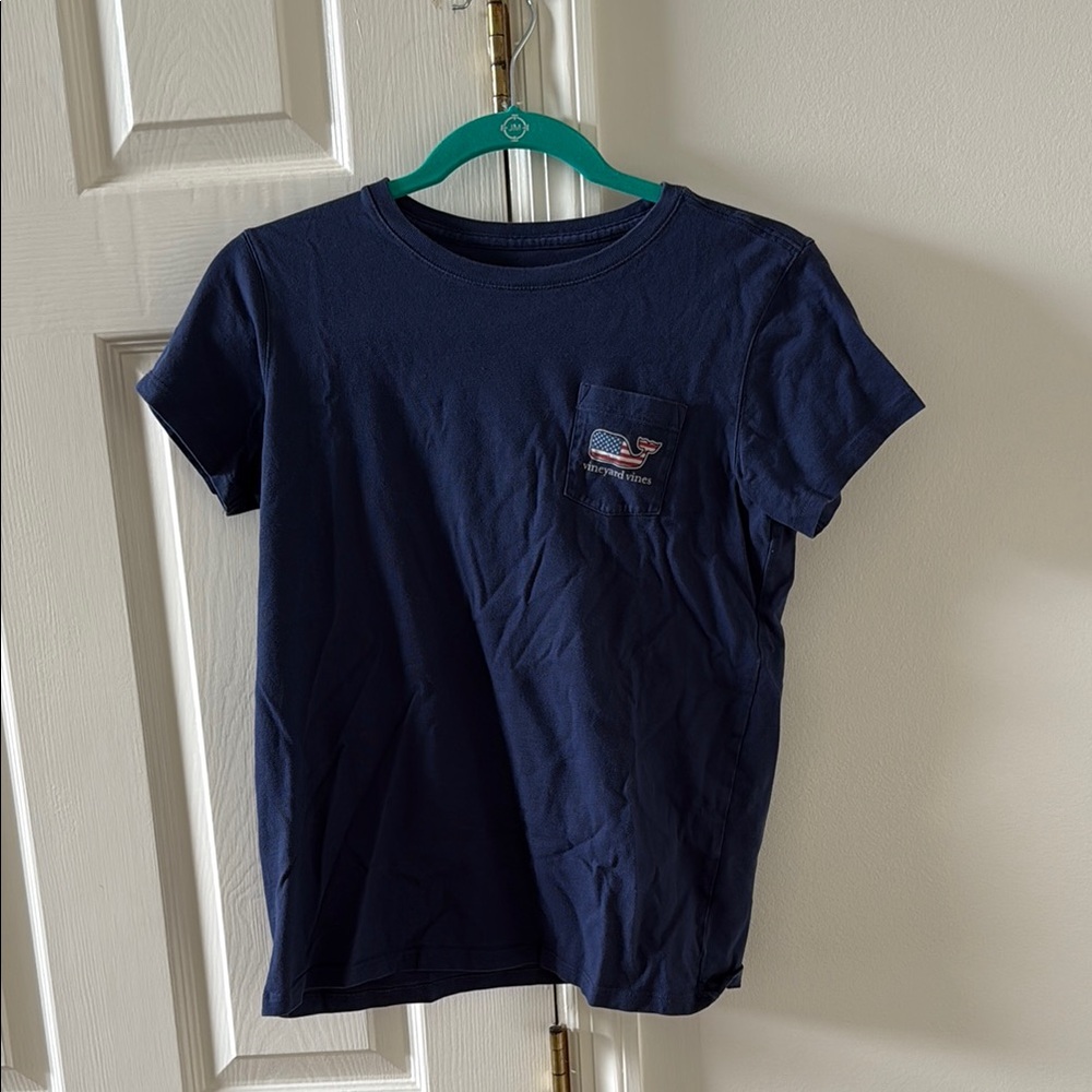 kids vineyard vines USA shirt